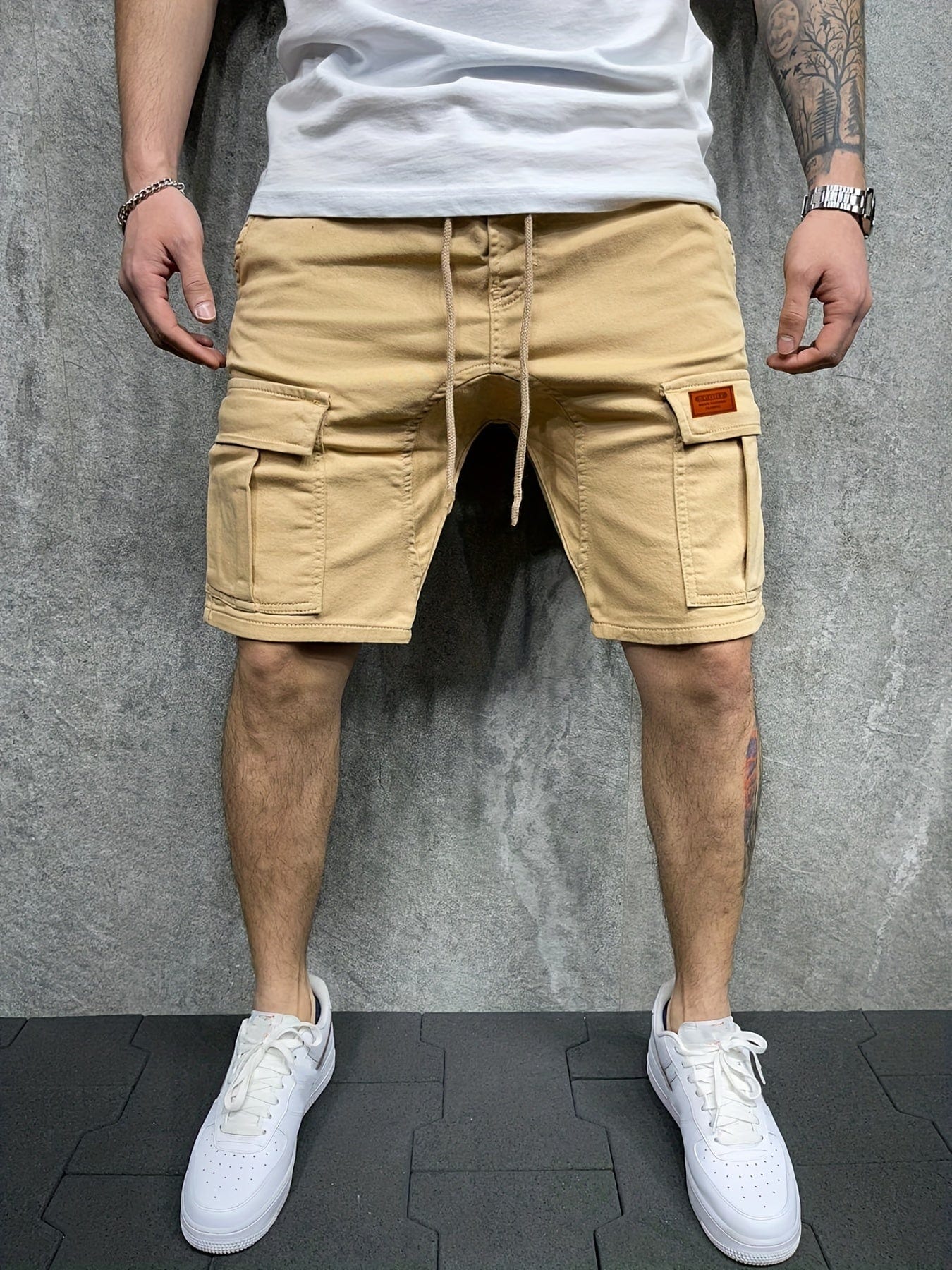 Quentin|Short cargo en coton pour homme