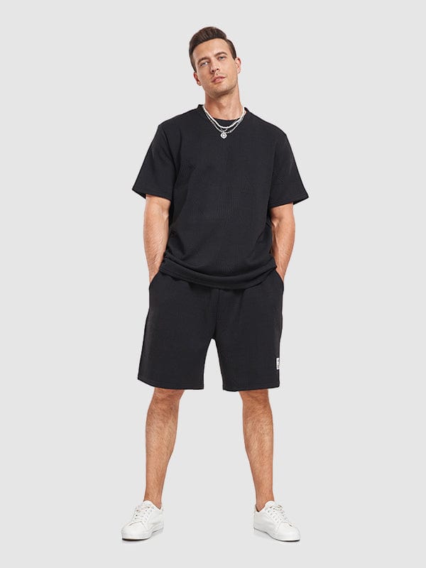 Lucian|Ensemble T-SHIRT & shorts - NOIR
