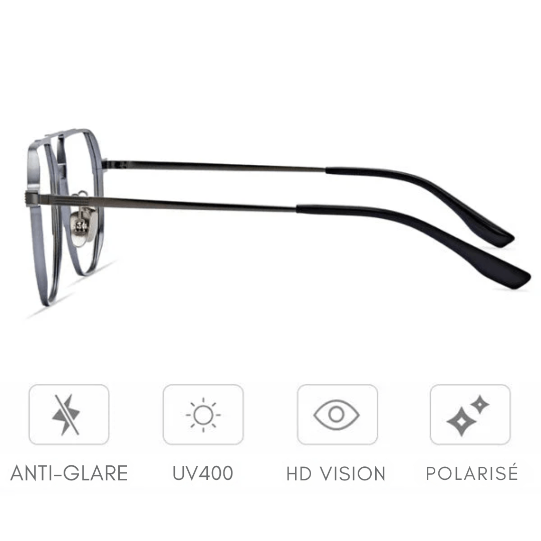 Stéphane|Lunettes de soleil polarisées 3 en 1