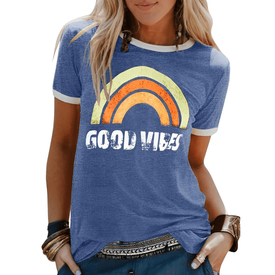 Nina|T-SHIRT GOOD VIBES