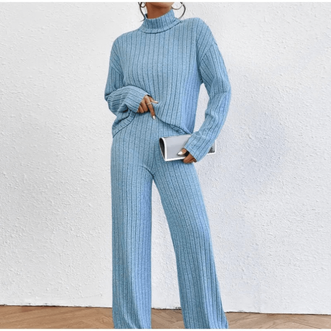 Elene™| Pantalon et pull en tricot pour femmes