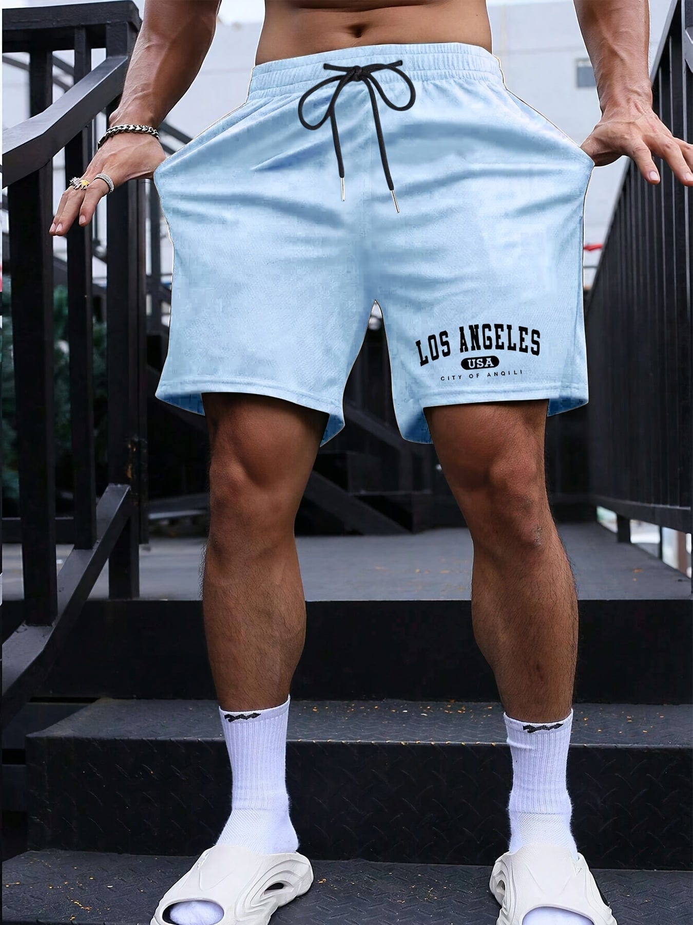 Romain|Shorts de plage extensible et confortable