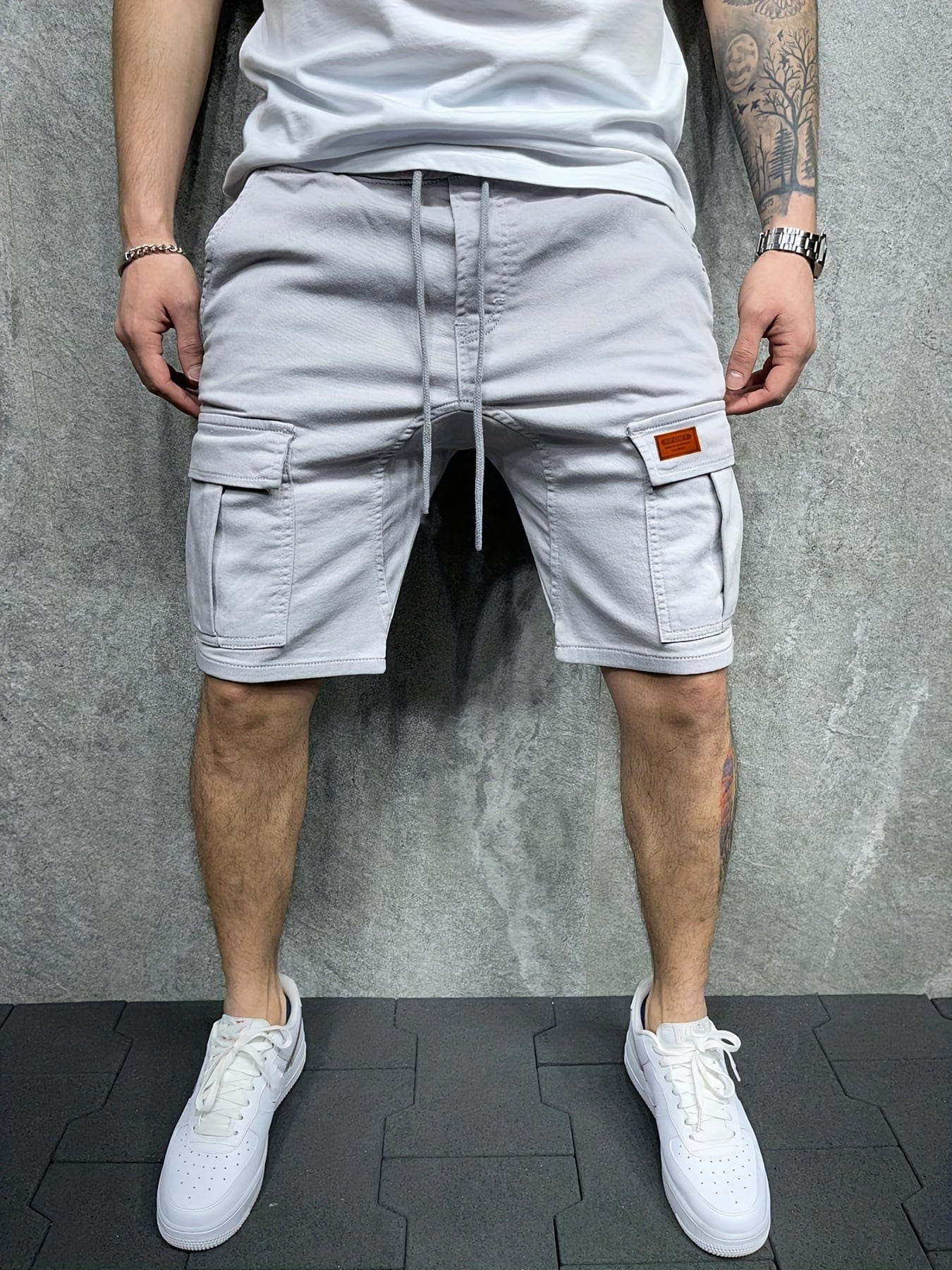 Quentin|Short cargo en coton pour homme