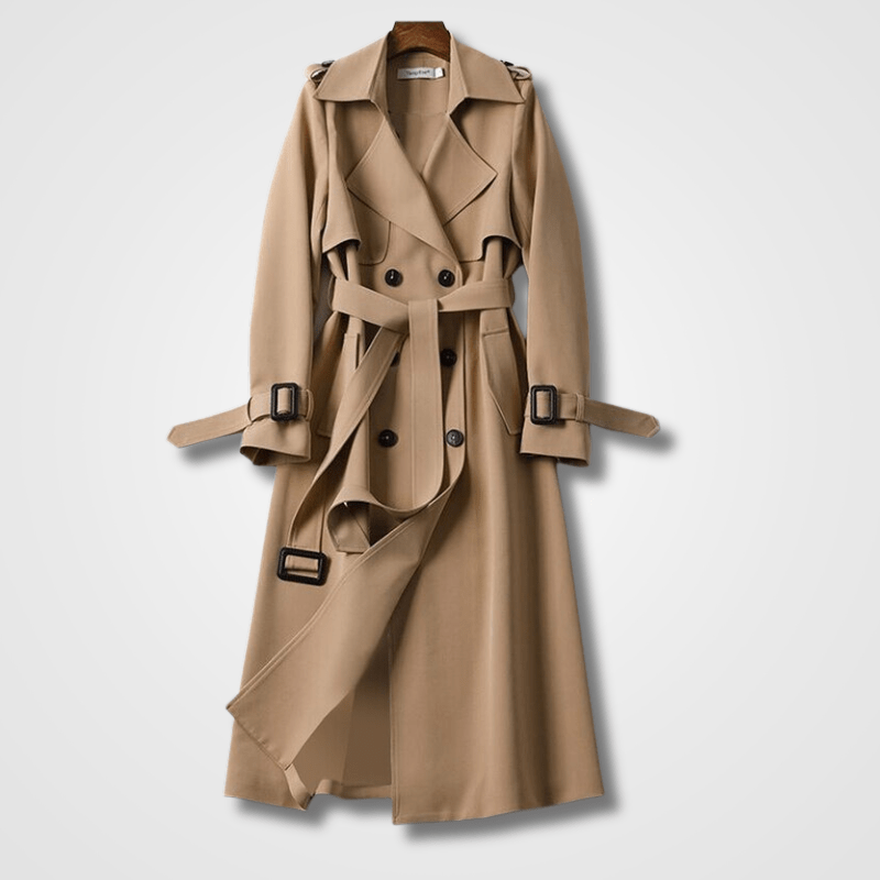 Carola|Elegant imperméable trench-coat
