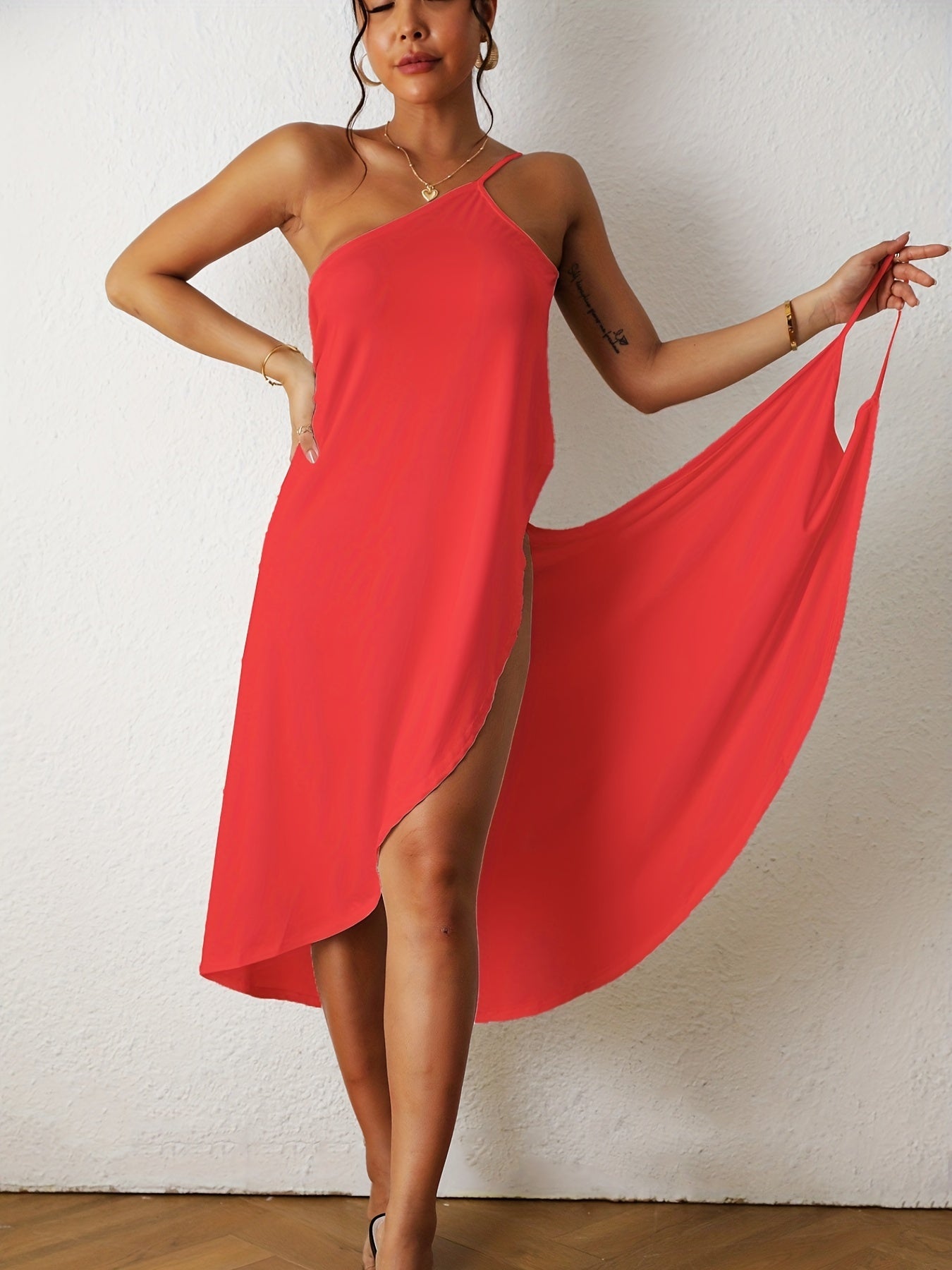 Marianne |Robe Décontractée à Col en V pour Femmes