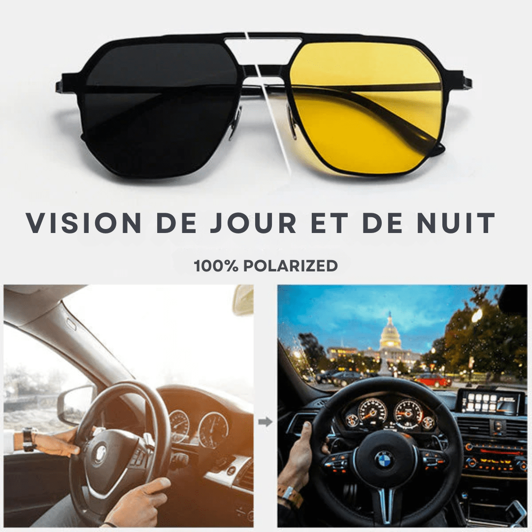 Stéphane|Lunettes de soleil polarisées 3 en 1