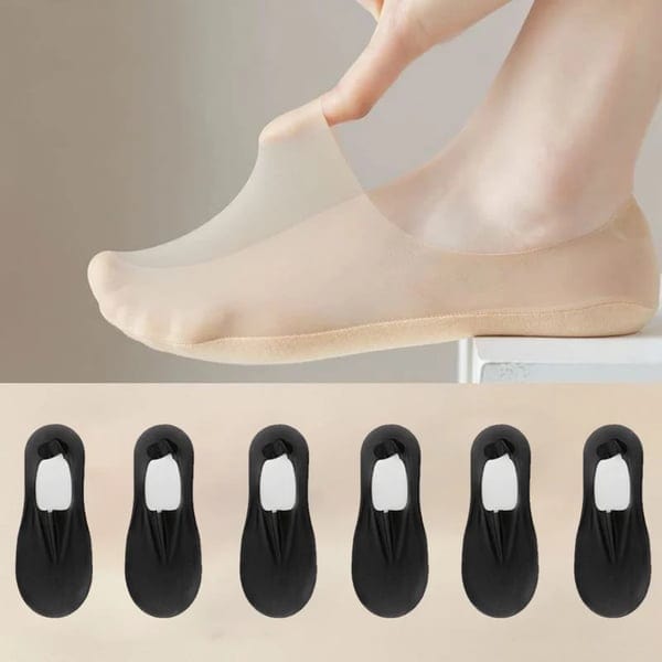 Sabine|Chaussettes Invisibles Fines