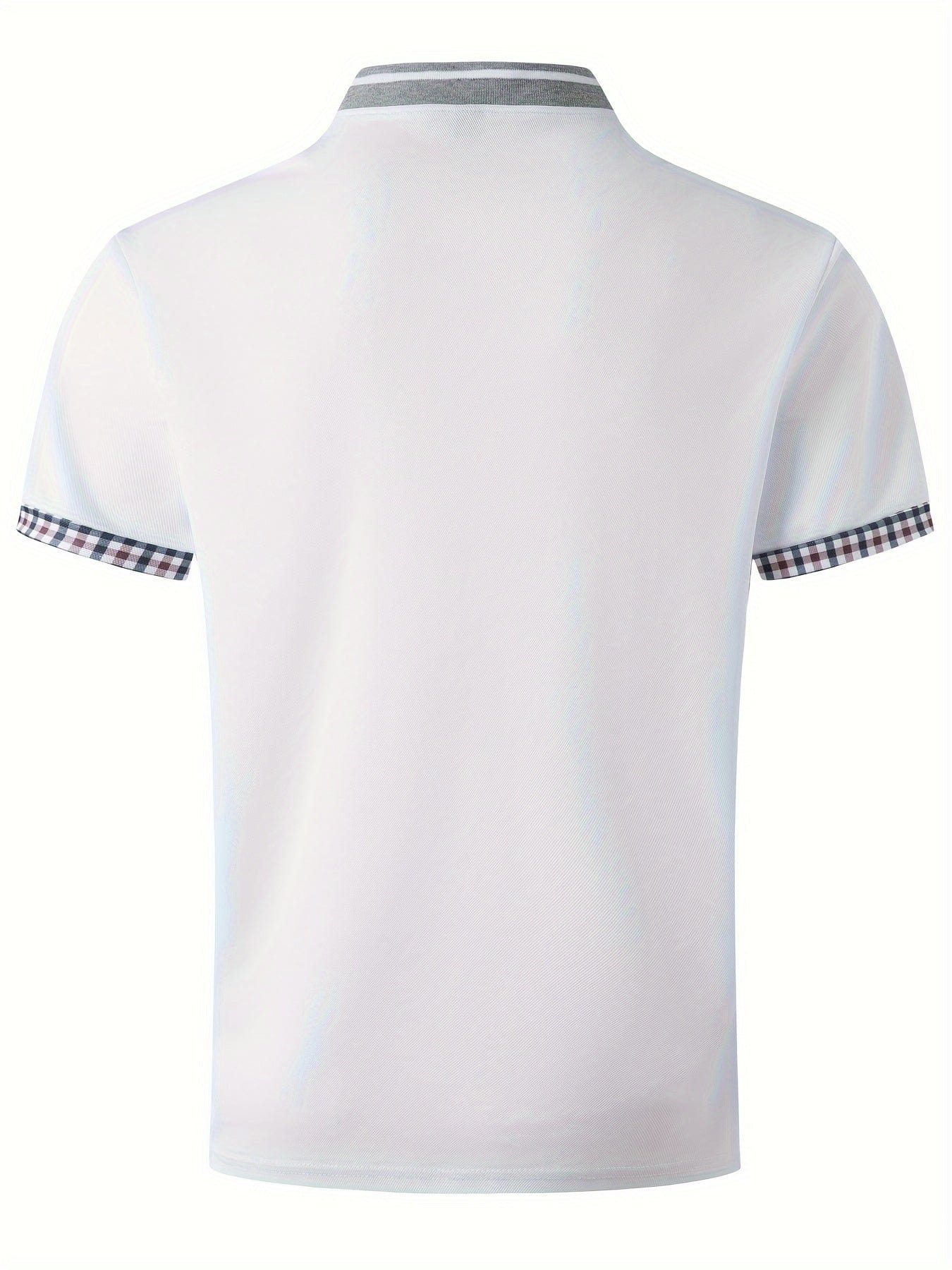 Benjamin|T-shirt à carreaux tendance sport chic