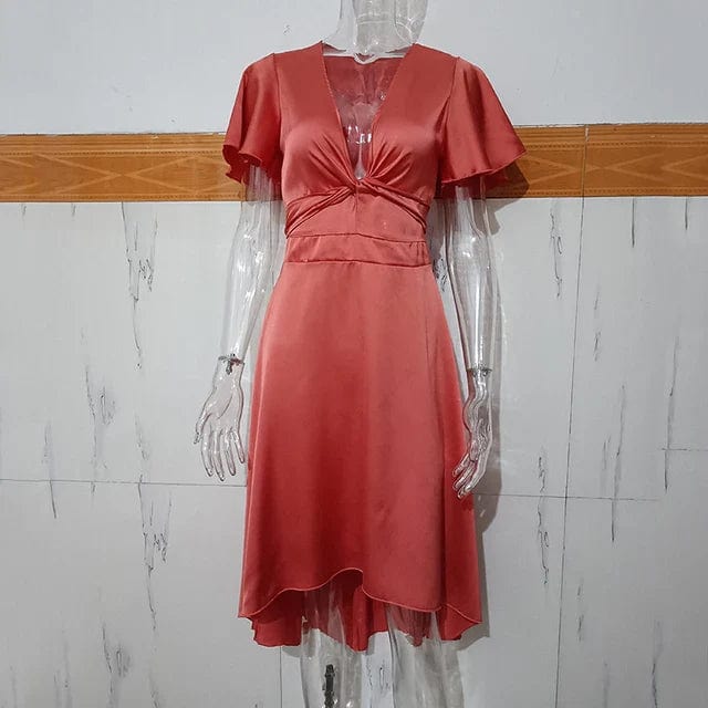 Cassandra|Robe en bois de rose