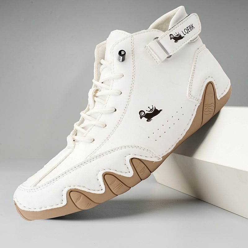 Chaussure antidérapante ultra-confortable en cuir (unisexe).