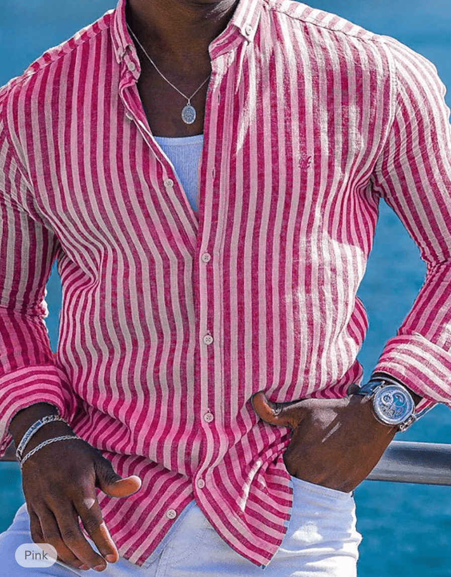 Marco|Chemise à rayures pour lui