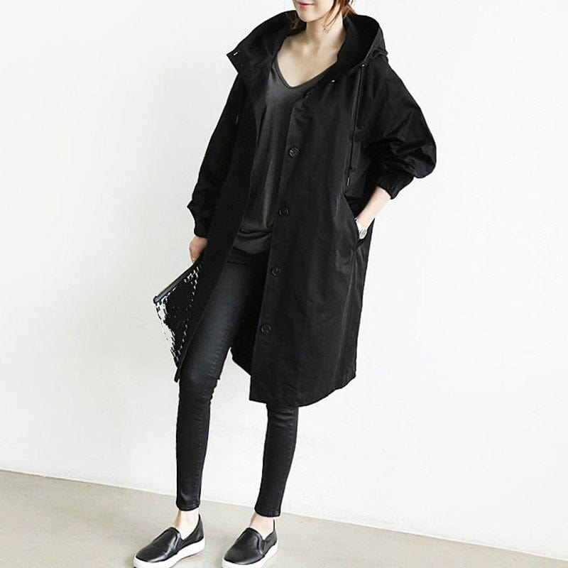 Andréa|Imperméable trench-coat élégant