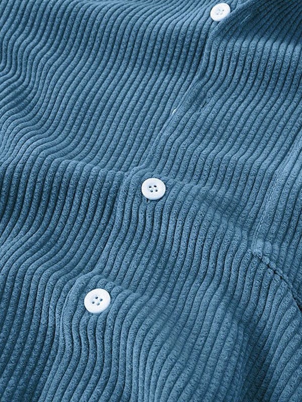 Gaëtan|Ensemble Estival 2 Pièces en Velours Côtelé