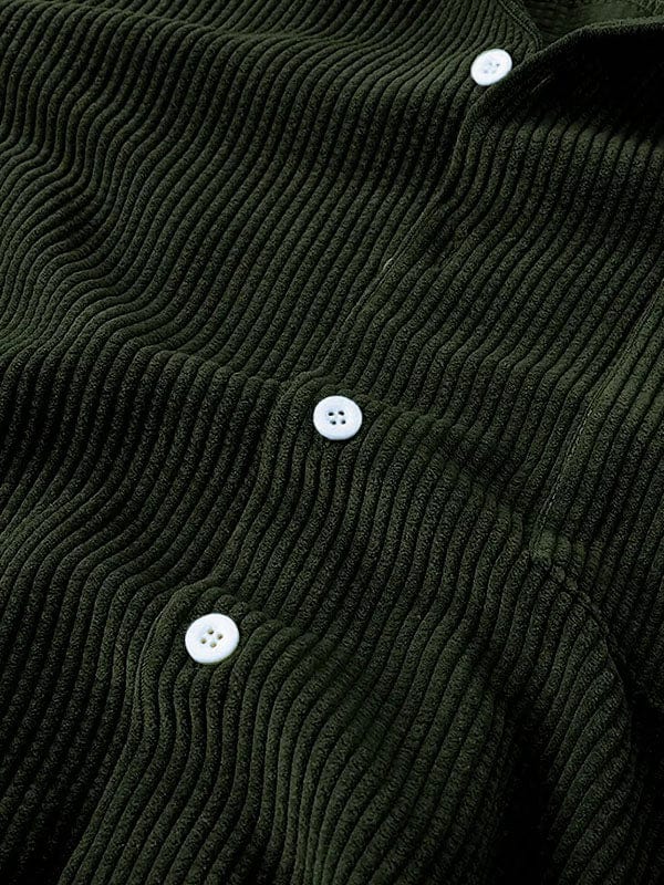 Gaëtan|Ensemble Estival 2 Pièces en Velours Côtelé