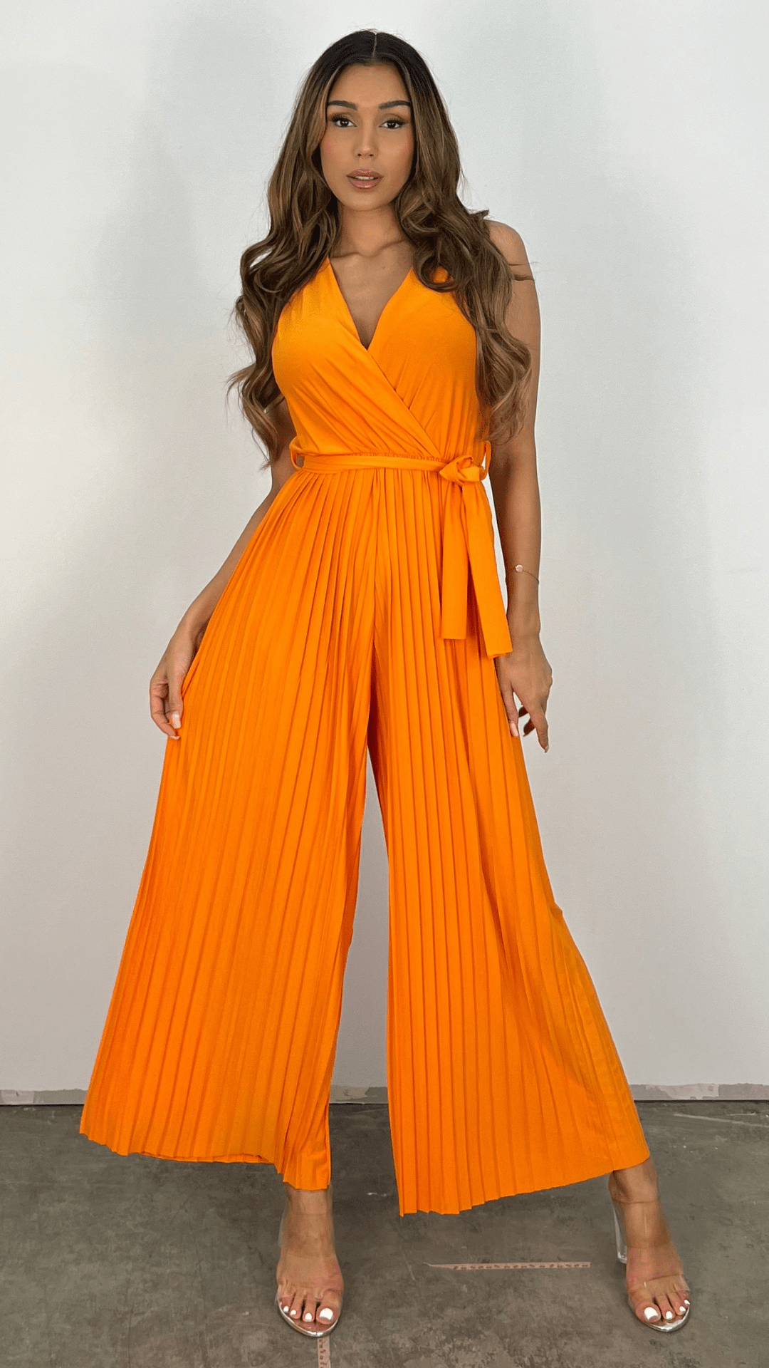 Julia|Combinaison Plissée