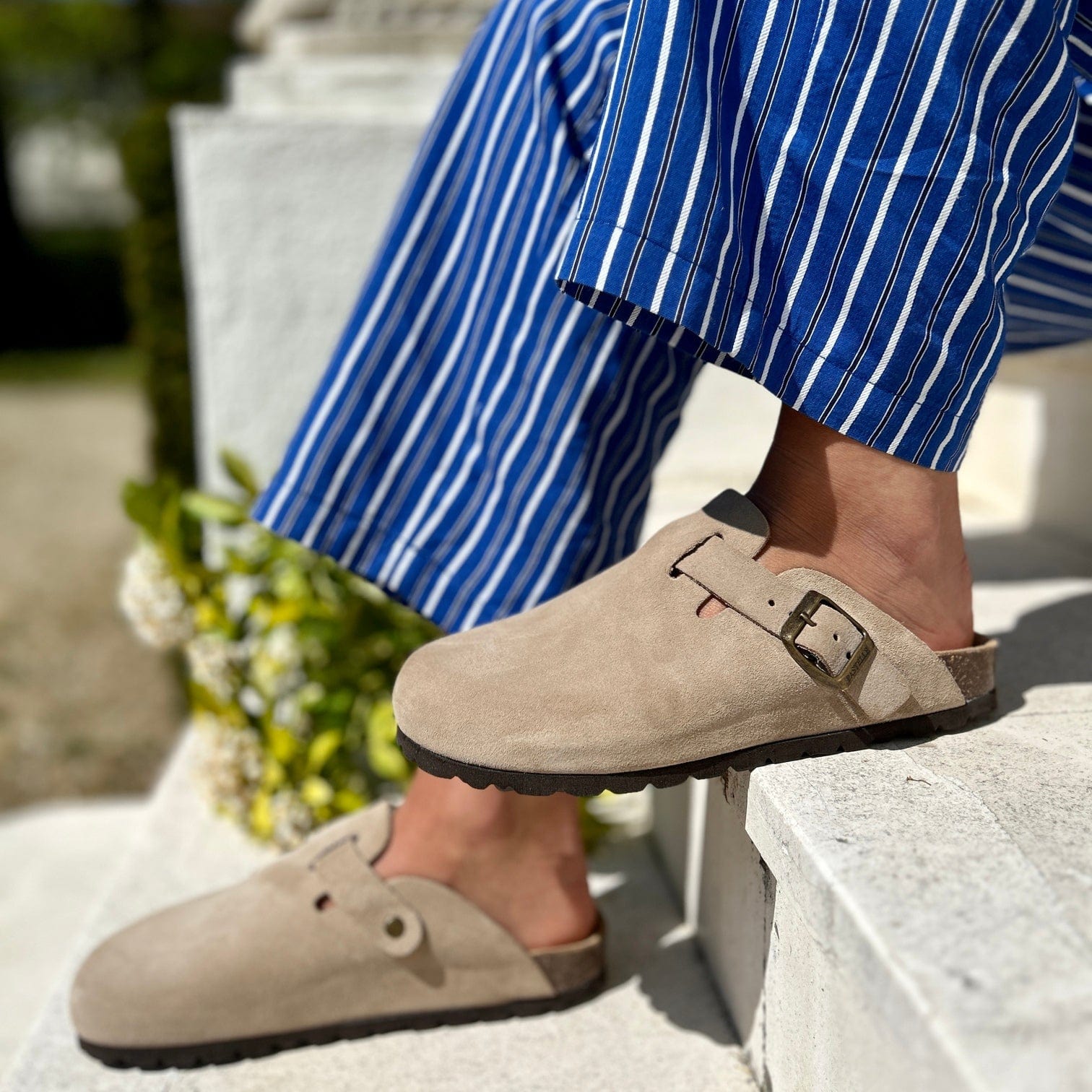 Sabot haut de gamme en cuir