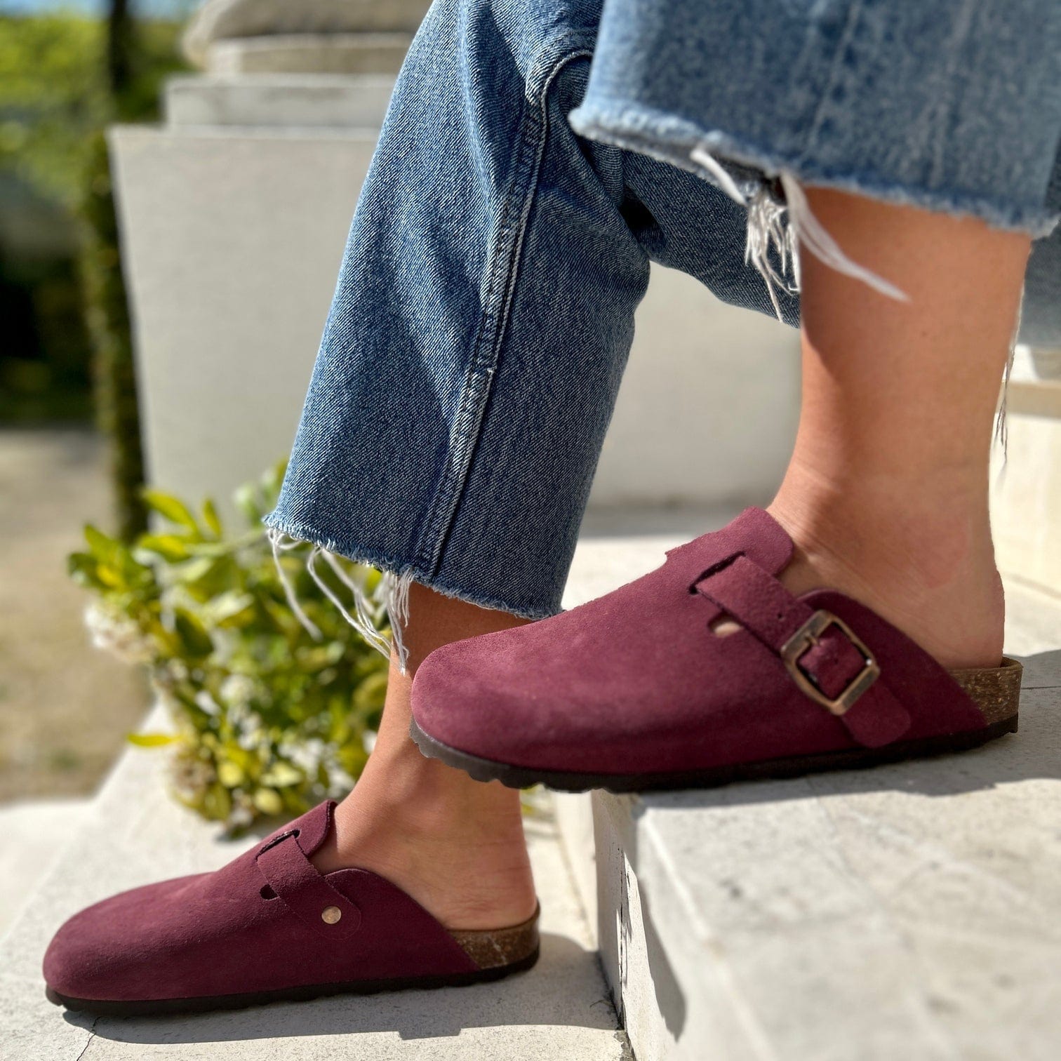 Sabot haut de gamme en cuir