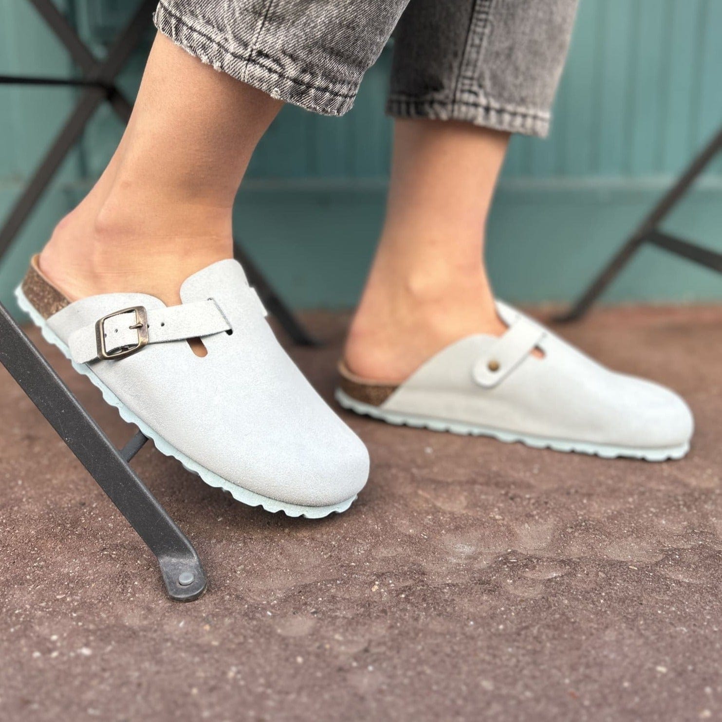 Sabot haut de gamme en cuir