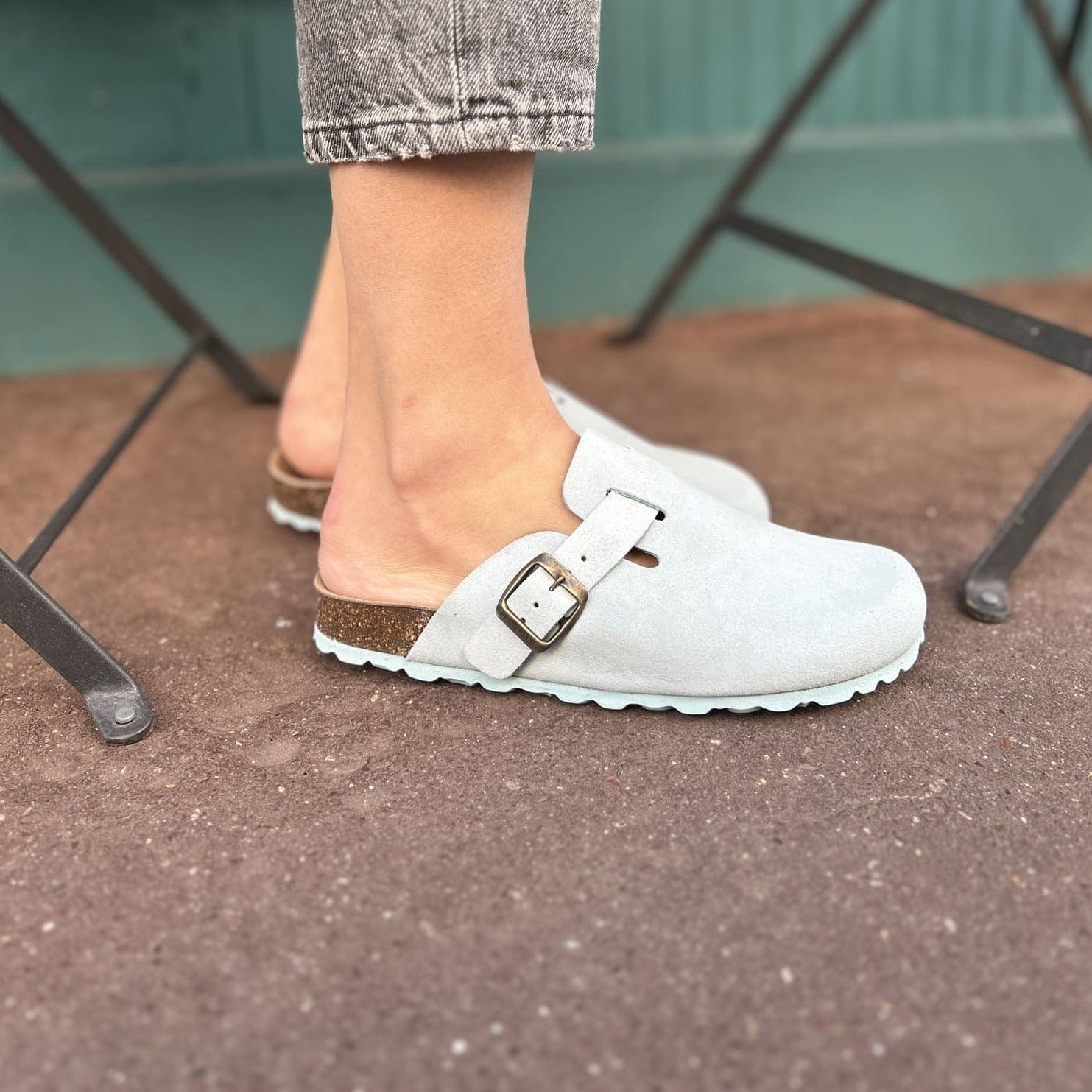 Sabot haut de gamme en cuir