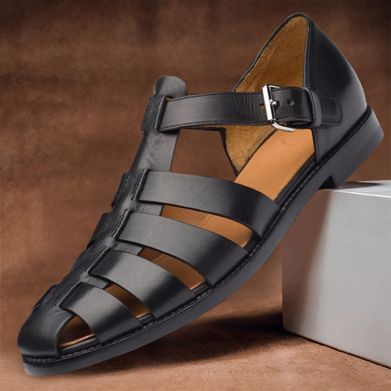 Stéphane|Sandales en Cuir pour homme