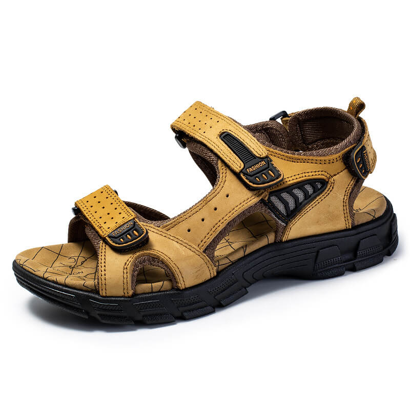Laurent|Sandales en cuir pour homme