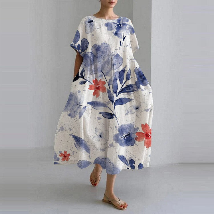 Madeleine|Robe Élégante Floral pour Femmes