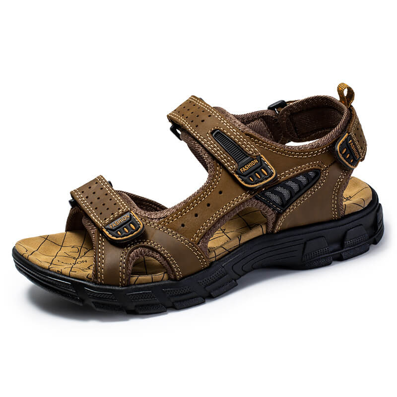 Laurent|Sandales en cuir pour homme