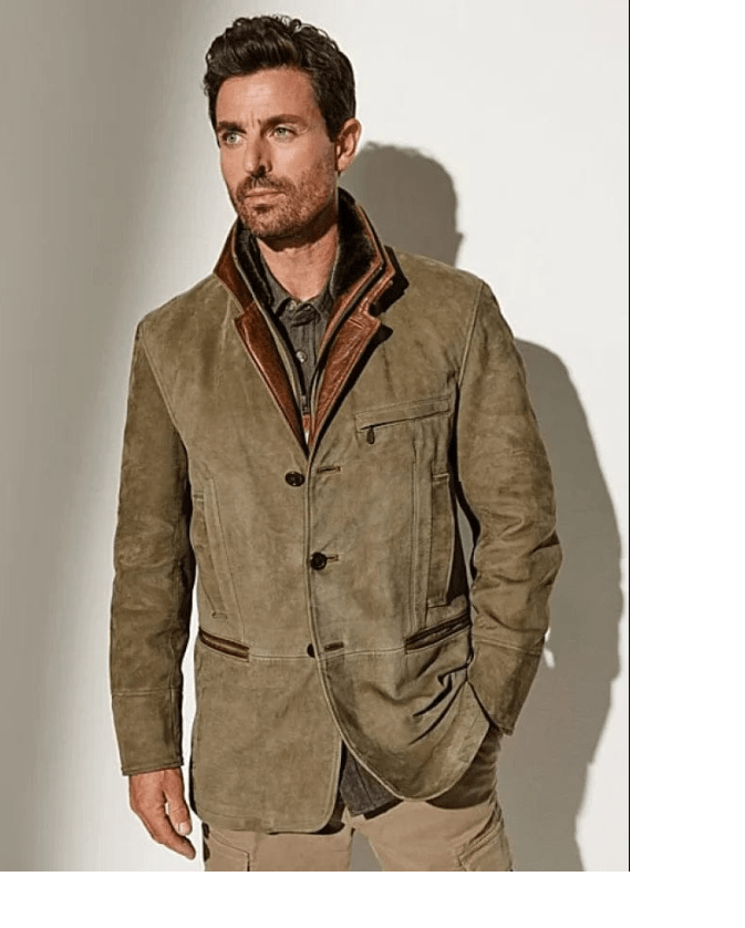 Robert|Veste d'automne vintage pour hommes