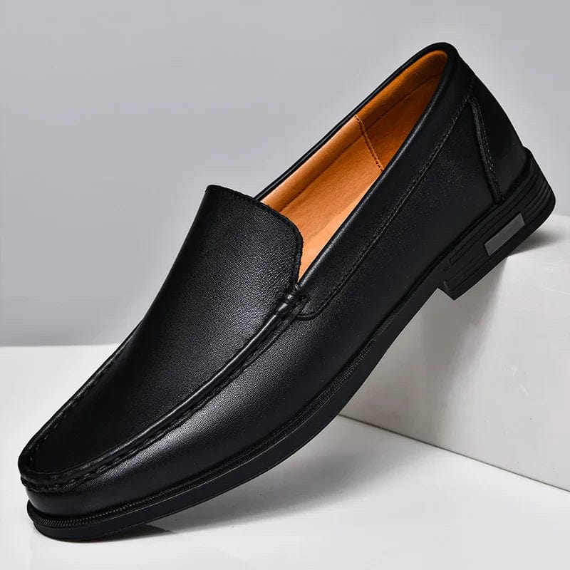 Victor|Mocassins en cuir véritable