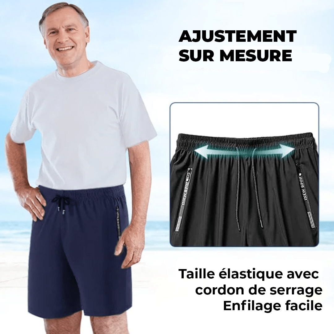 Alexis|Short unisexe ultra extensible