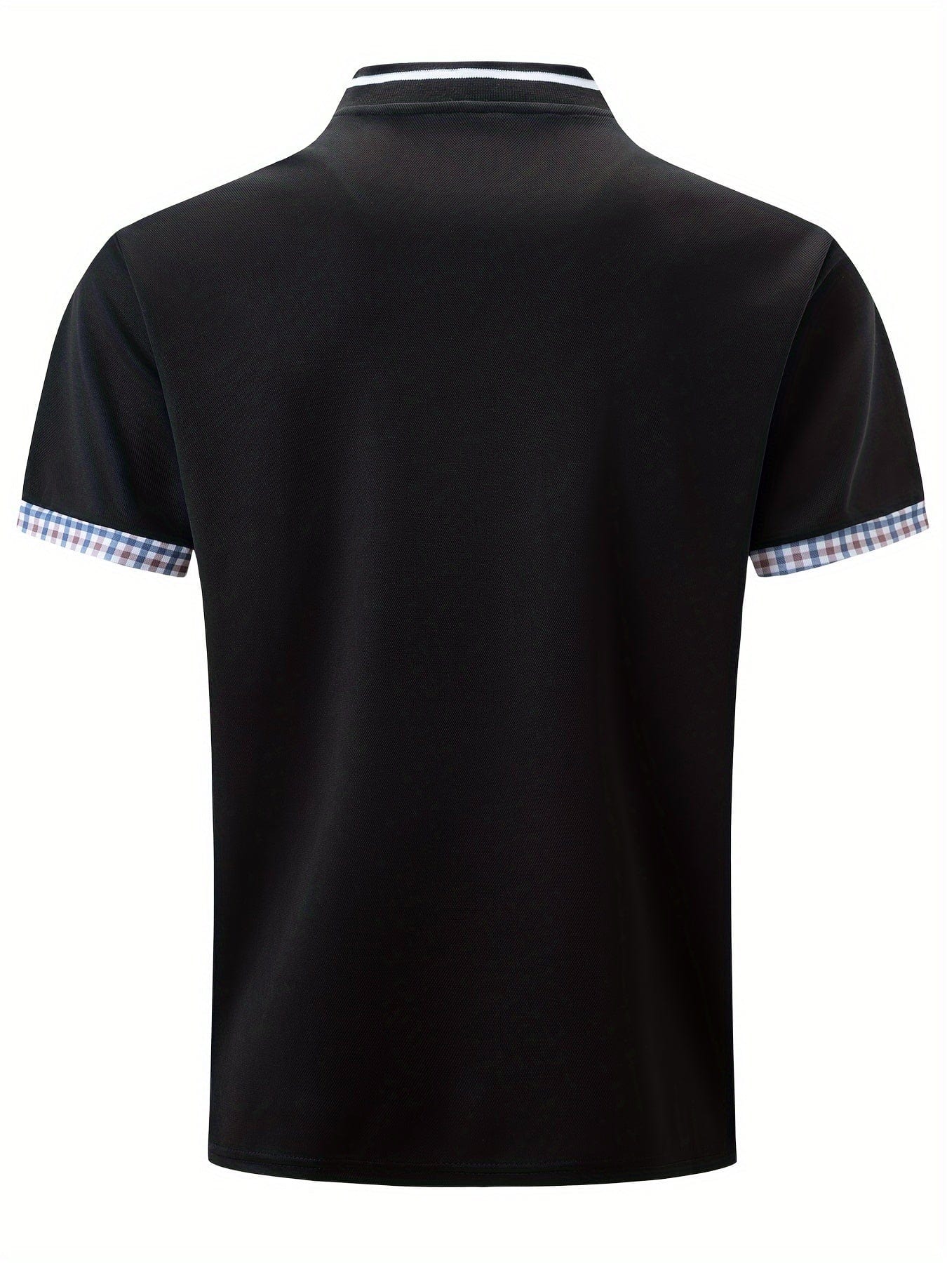 Benjamin|T-shirt à carreaux tendance sport chic
