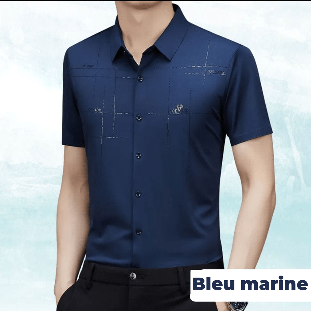 Daniel|Chemise d'Affaires en Soie pour Hommes