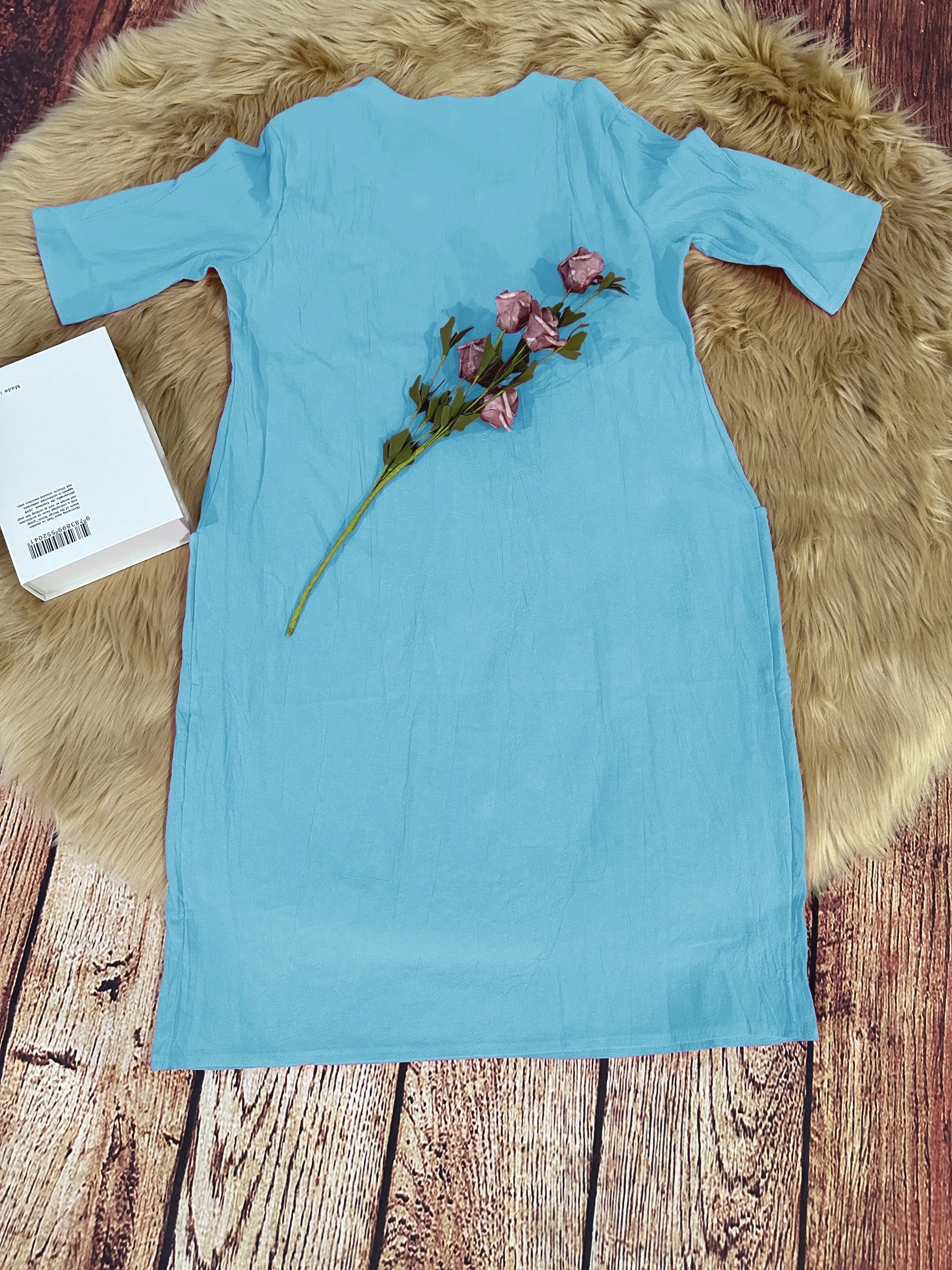 Victoria|Robe Décontractée à Poches pour Femmes