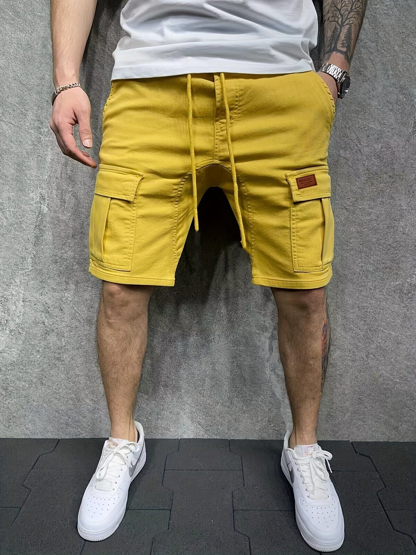 Quentin|Short cargo en coton pour homme