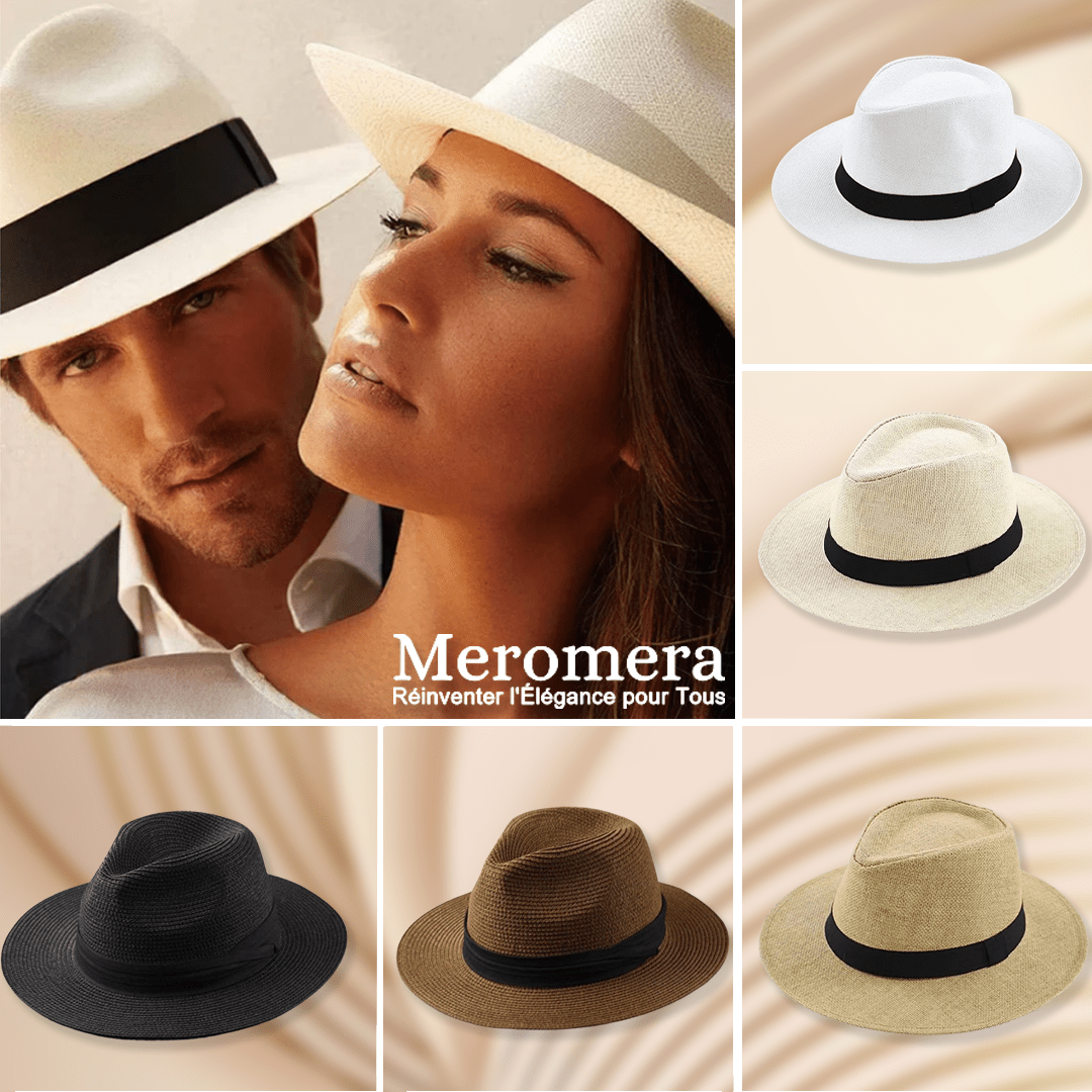 Charles|Chapeau panama classique fait main