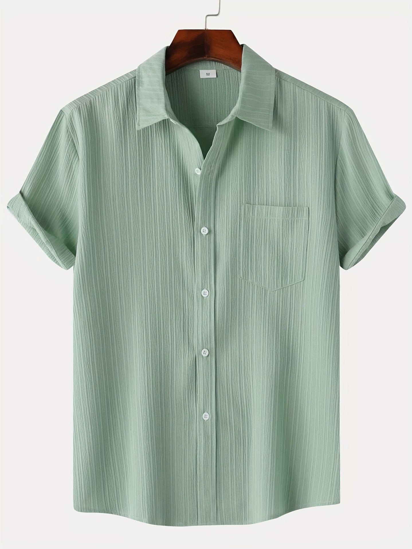 Éric|Chemise Respirante, décontractée pour l'été