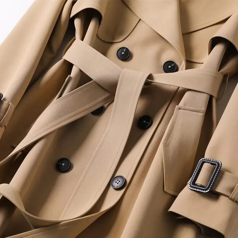 Carola|Elegant imperméable trench-coat