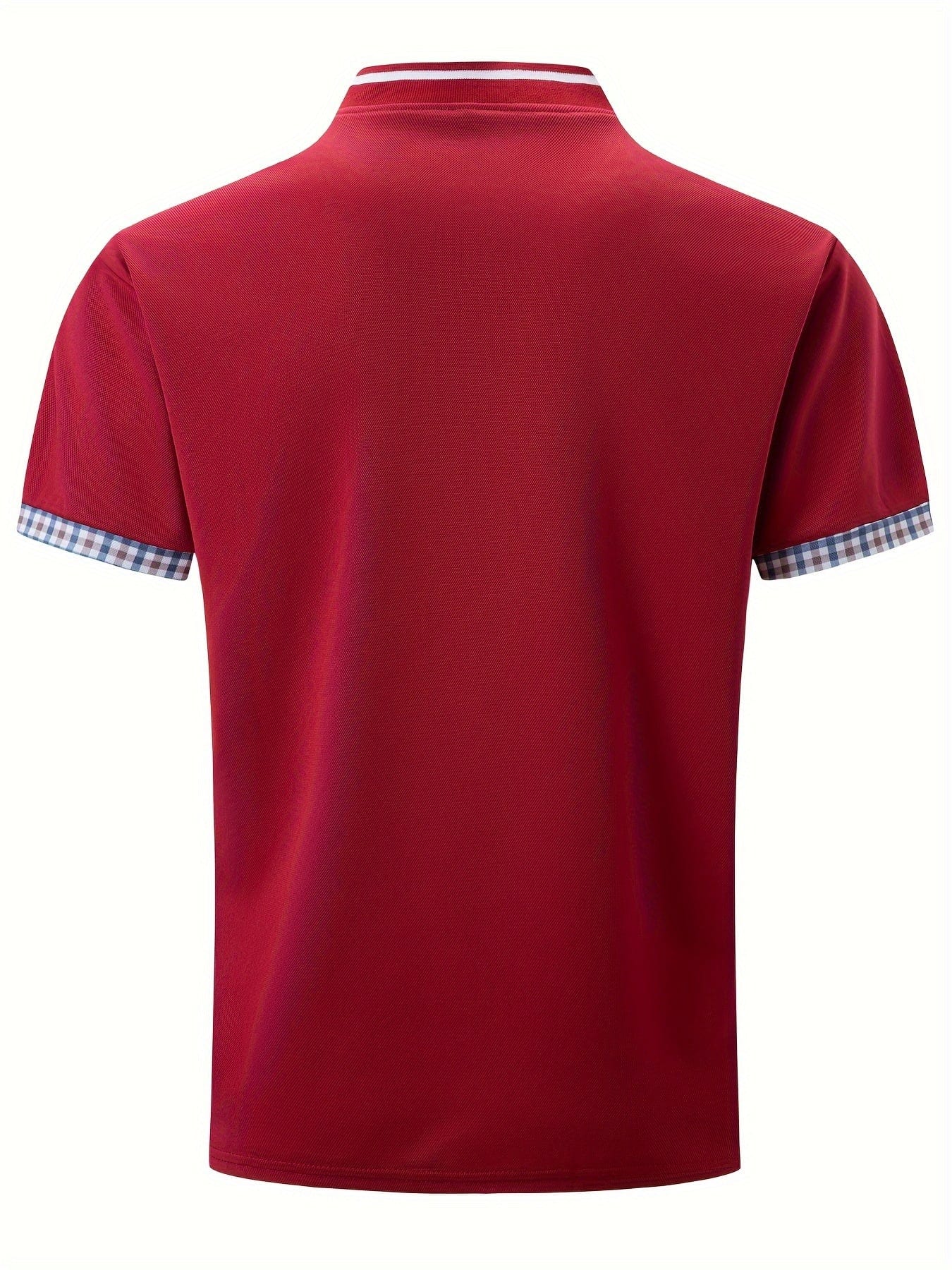 Benjamin|T-shirt à carreaux tendance sport chic