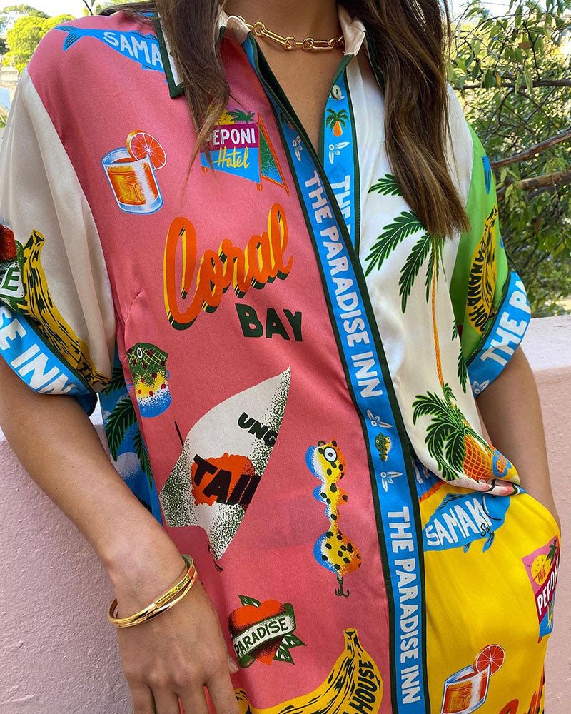 Sabine|Ensemble deux pièces style vacances