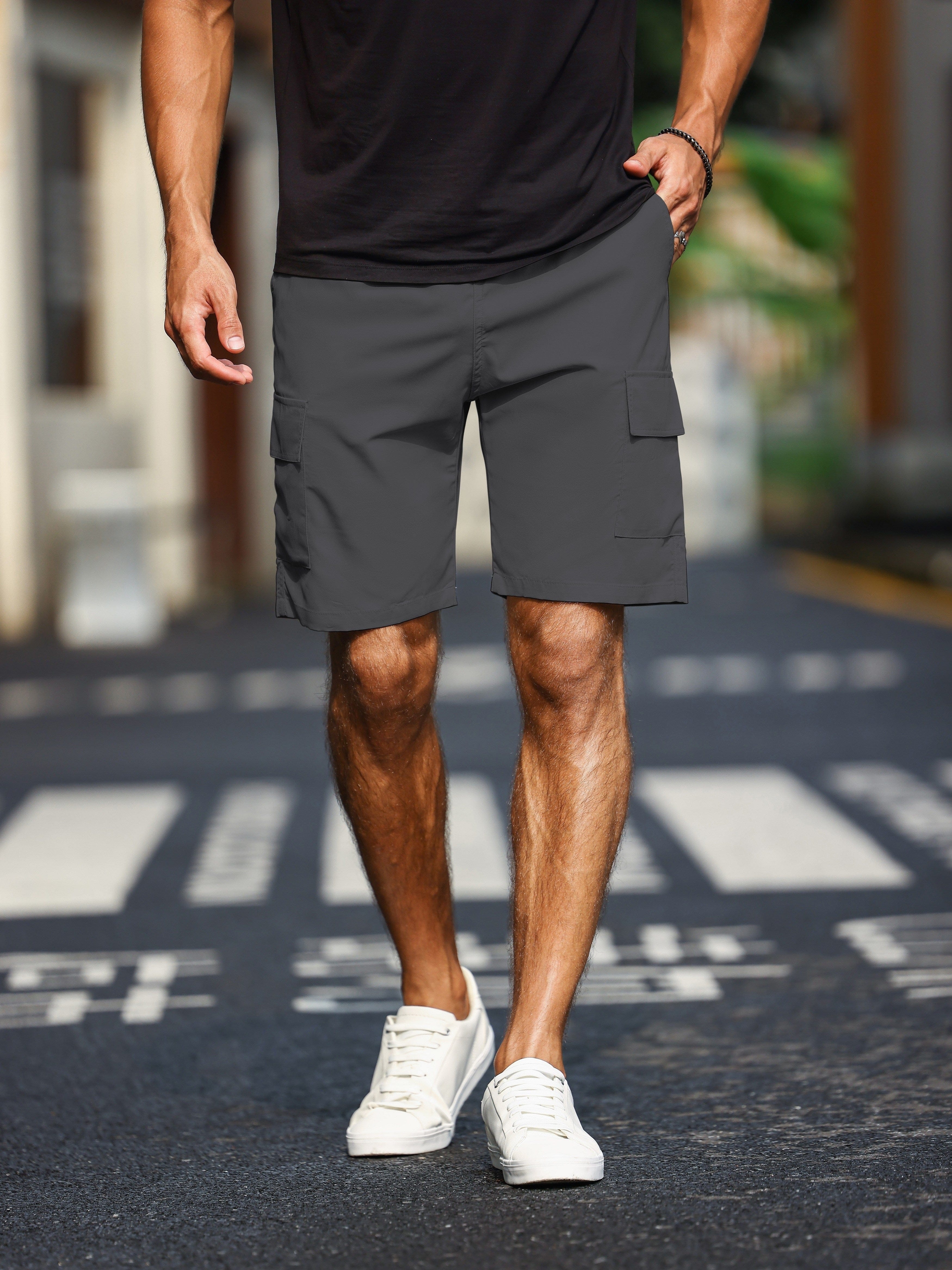 Mathias|Shorts cargo décontractés pour hommes