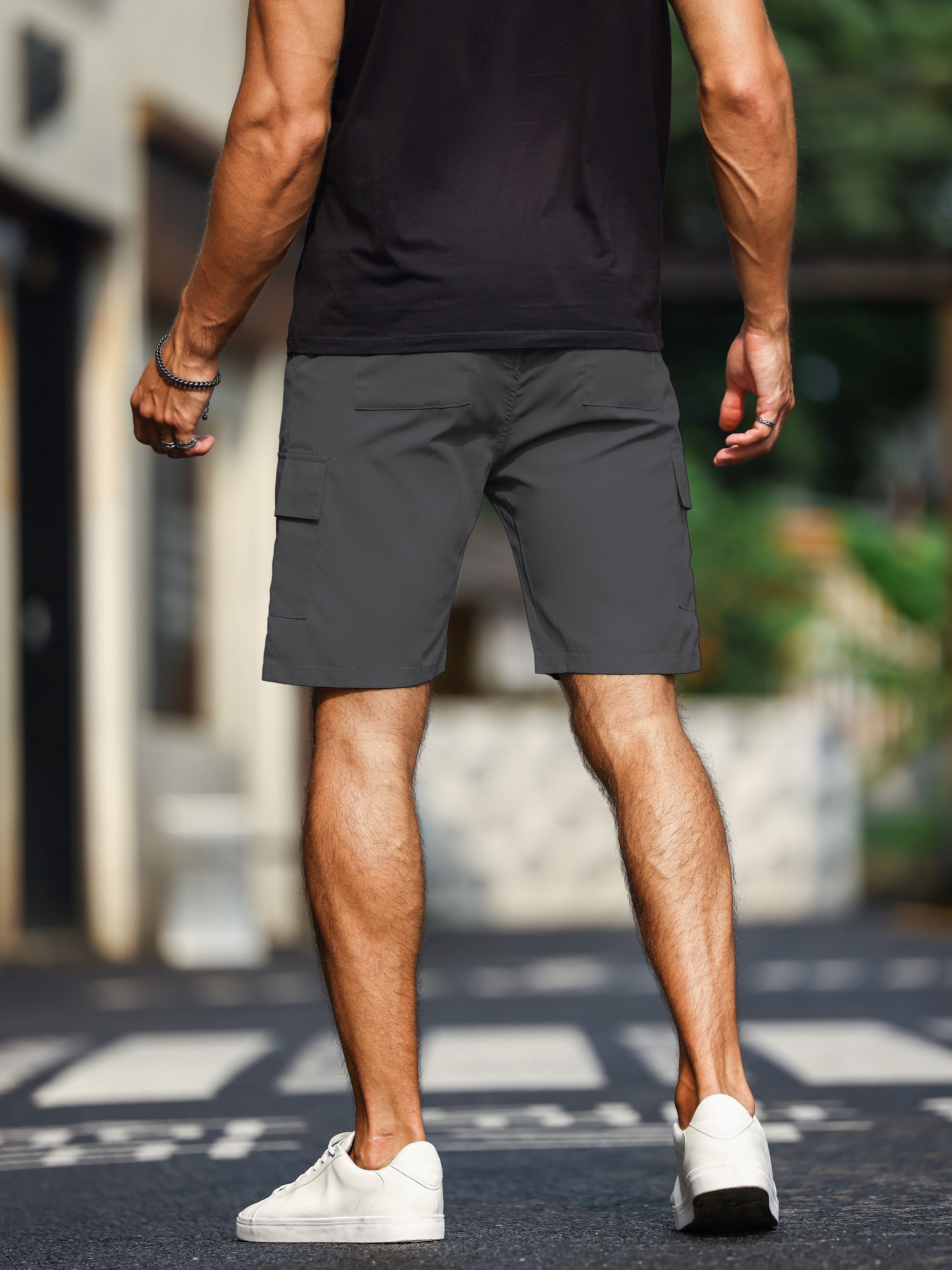 Mathias|Shorts cargo décontractés pour hommes