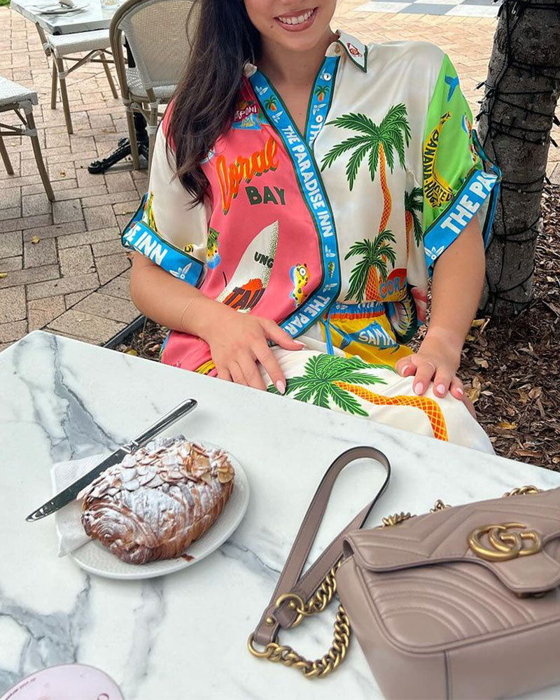 Sabine|Ensemble deux pièces style vacances