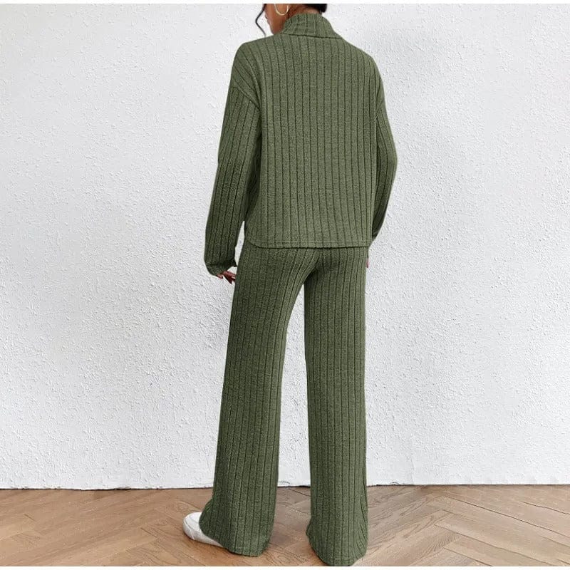 Elene™| Pantalon et pull en tricot pour femmes