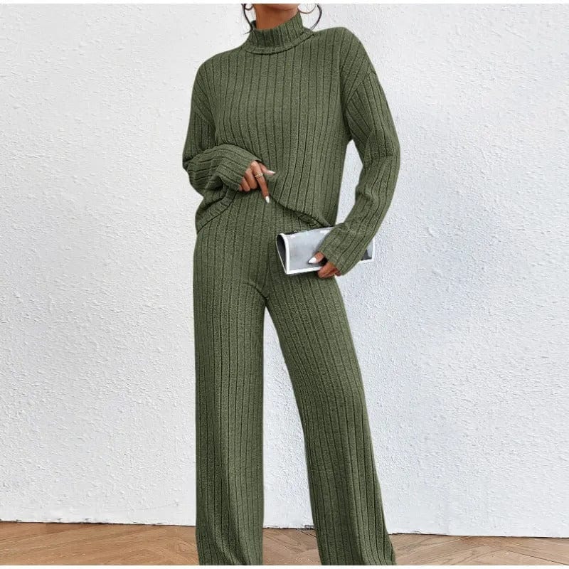 Elene™| Pantalon et pull en tricot pour femmes