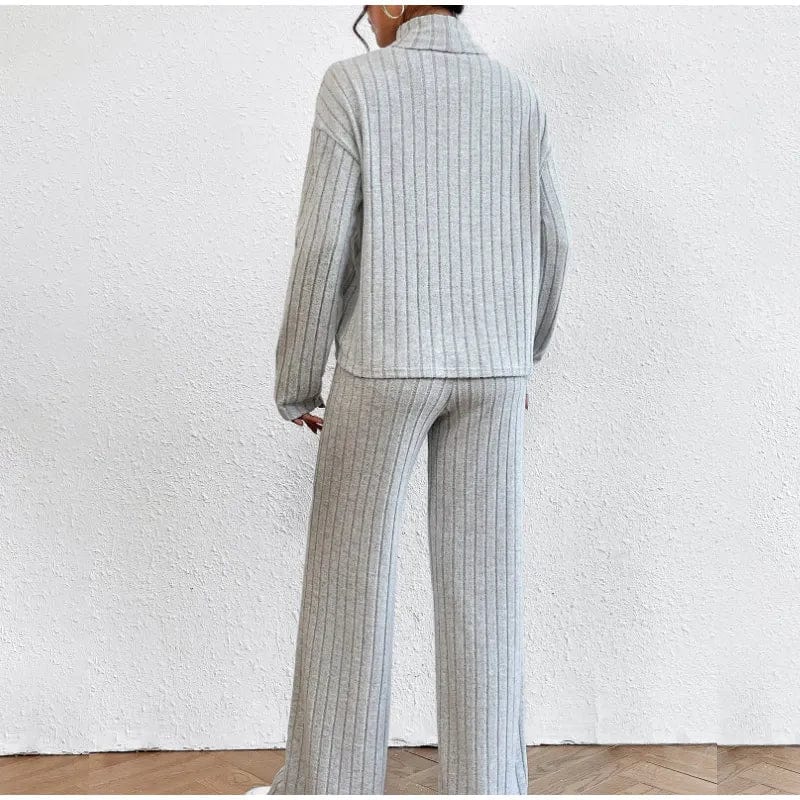 Elene™| Pantalon et pull en tricot pour femmes