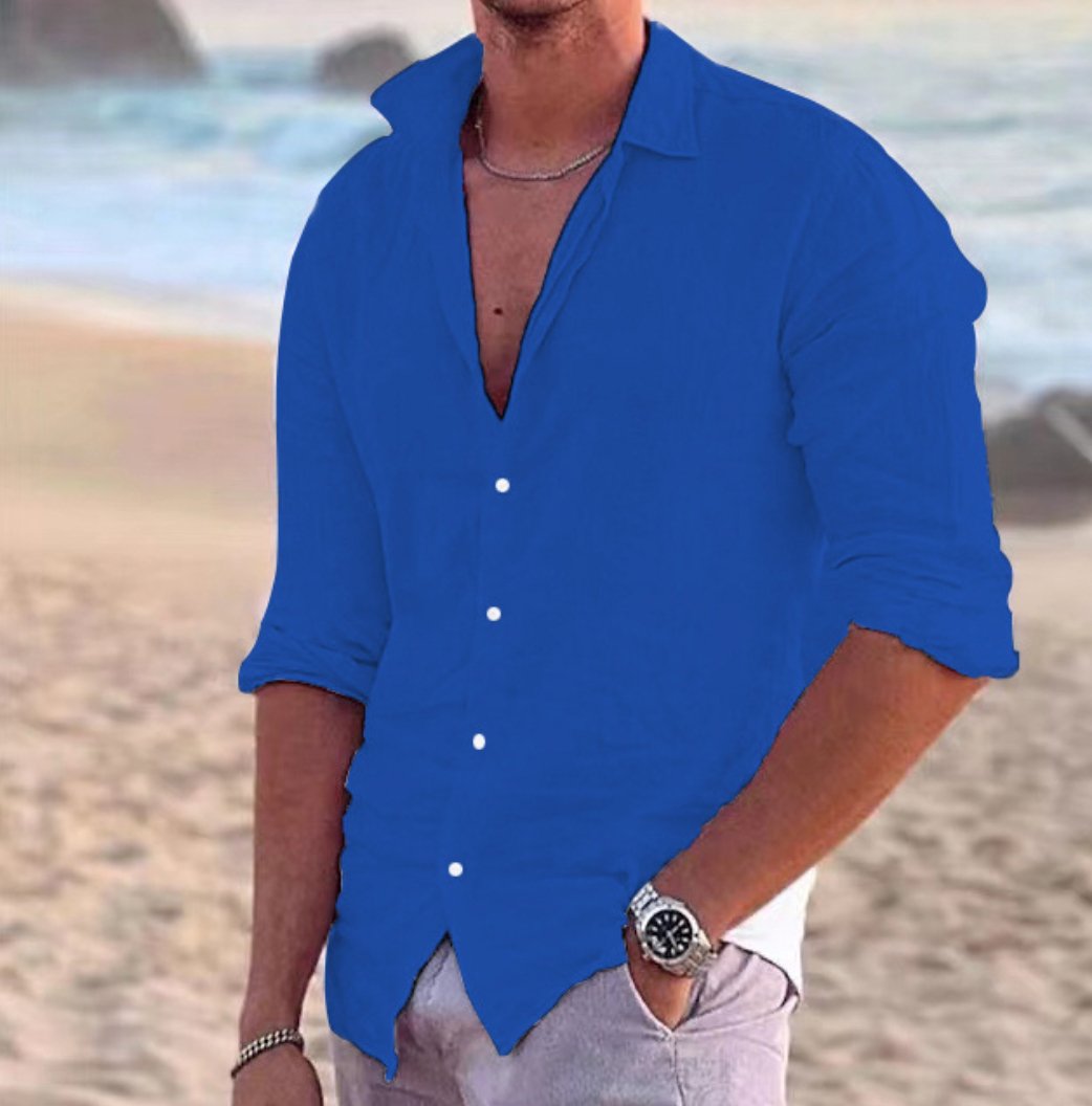 Luca|Chemise d'été en lin