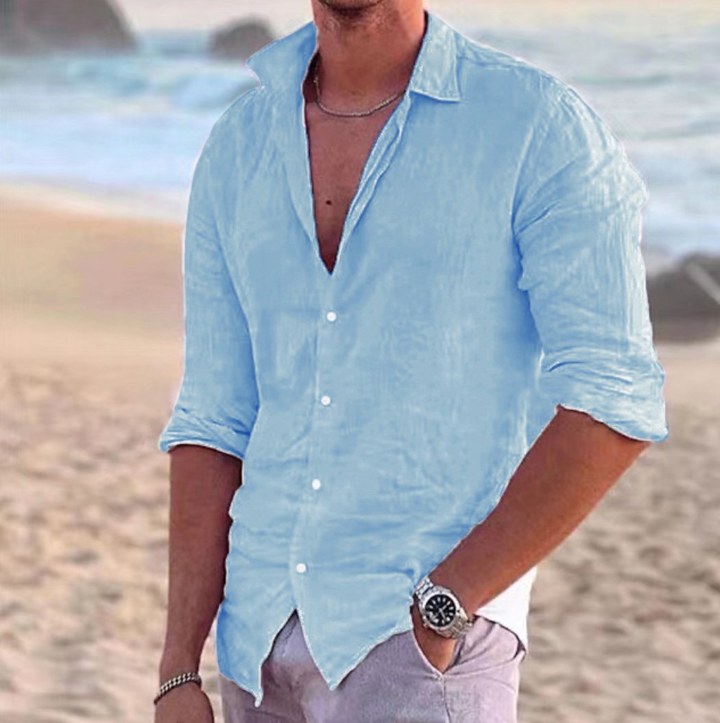 Luca|Chemise d'été en lin