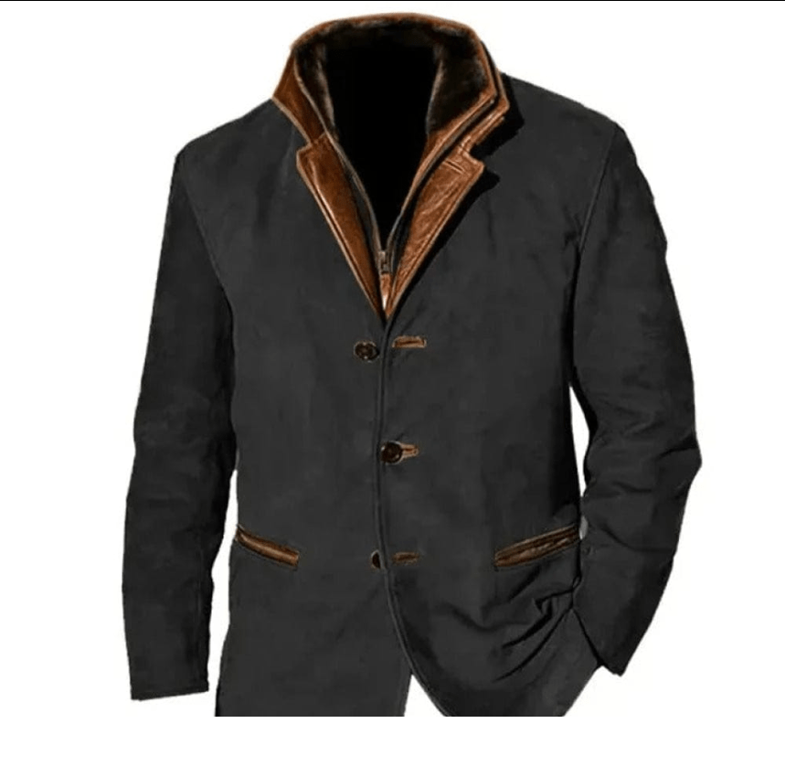 Robert|Veste d'automne vintage pour hommes