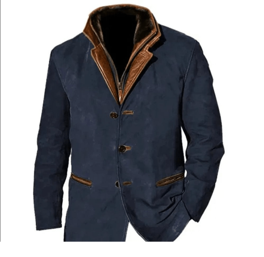 Robert|Veste d'automne vintage pour hommes