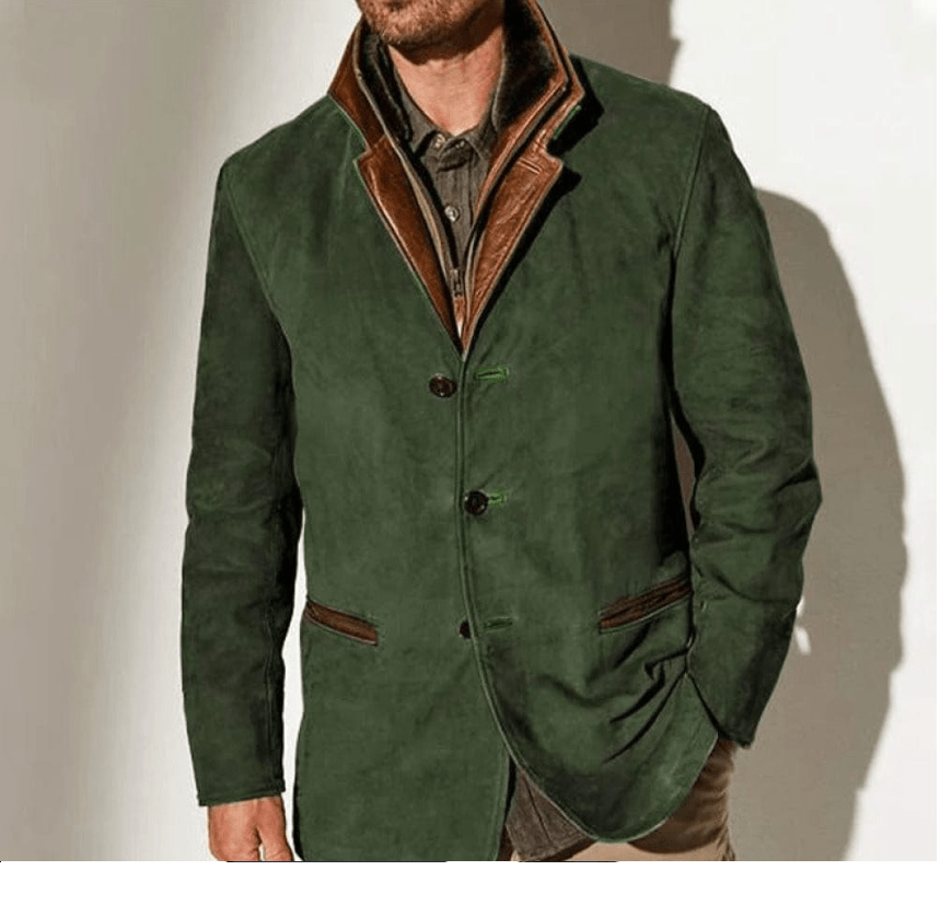 Robert|Veste d'automne vintage pour hommes